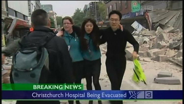 Tragedie. Mange frygtes at være dræbt i jordskælvet i Christchurch. 