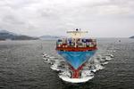 Milliardoverskud. Mærsk containerskibe har fået nok at lave. 