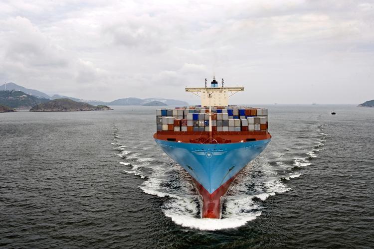 Milliardoverskud. Mærsk containerskibe har fået nok at lave. 