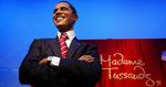VOKSET. Præsident Obama er nu også foreviget i voks. 