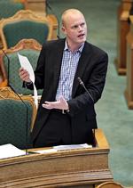 Uproblematisk. Venstres poltiske ordfører, Peter Christensen, tager kritkken af VU's rekrutteringsmetode med ophøjet ro. 