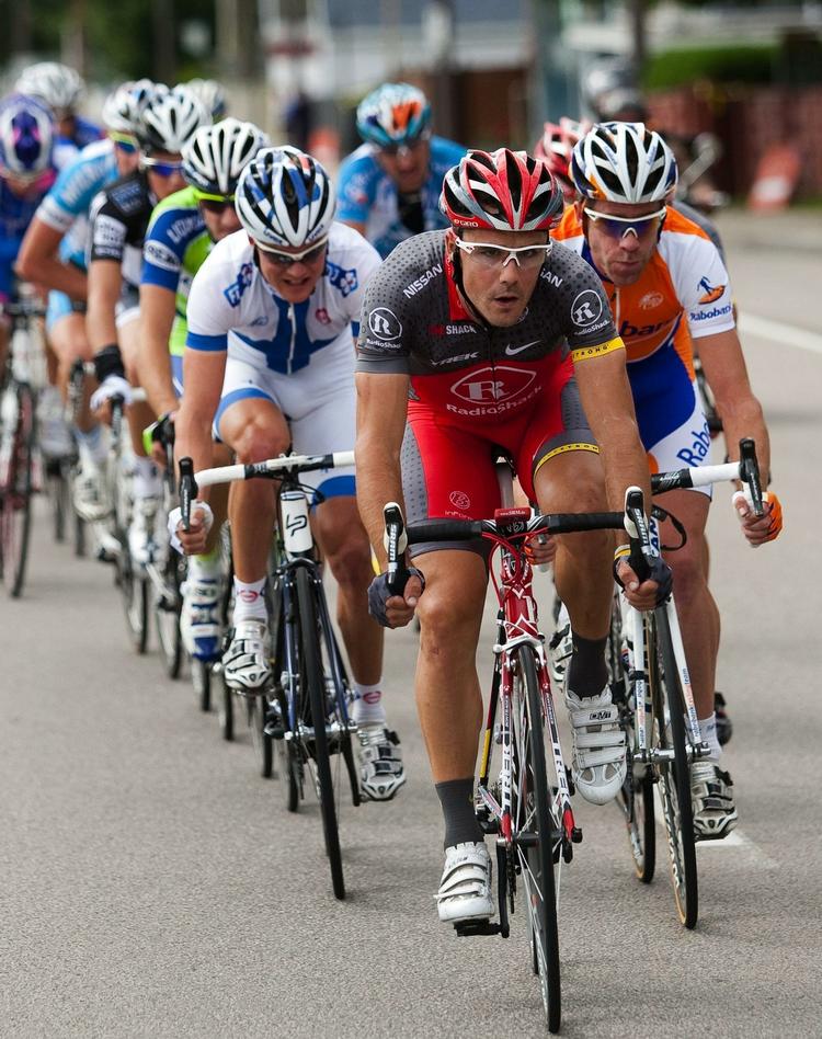 kræftramt. Markel Irizar sidder forrest i et udbrud i Canada i september sidste år. 