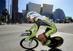 alsidig. Slovakken Peter Sagan har i Sardinien Rundt vundet tre ud af fire etaper. 