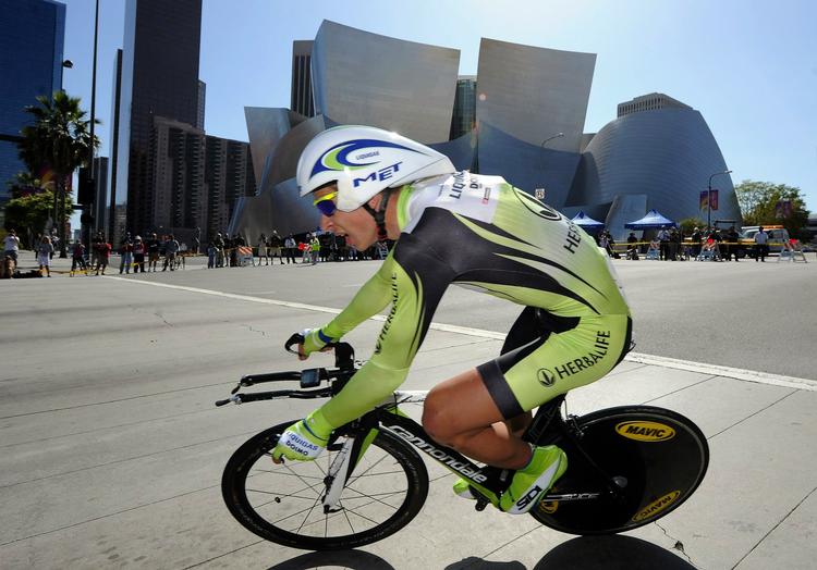 alsidig. Slovakken Peter Sagan har i Sardinien Rundt vundet tre ud af fire etaper. 