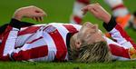 Målløs. Svenskeren Ola Toivonen er topscorer for PSV Eindhoven, men mod Ajax blev der ikke scoret. 
