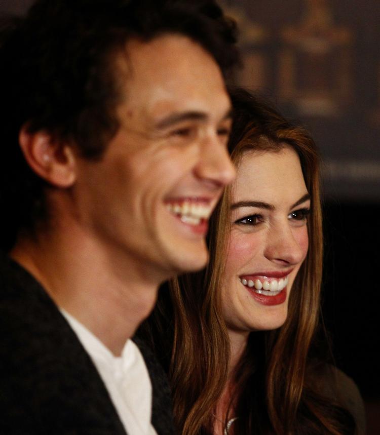 Værter. James Franco og Anne Hathaway skal lede Oscar-festen natten til mandag dansk tid. 