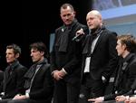 sejr. De to danske frontfigurer for Team Leopard-Trek, Brian Nygaard (th) og Kim Andersen ved præsentationen af holdet. 