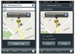 Taxa-app'en kan blandt andet give dig ruten til din seng og give et bud på, hvad det vil koste. 