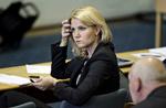 Luftsheriffer. Helle Thorning Schmidt vil ikke svare på, om hun mødtes med amerikanerne om borgfred vedrørende de kontroversielle air marshals. 