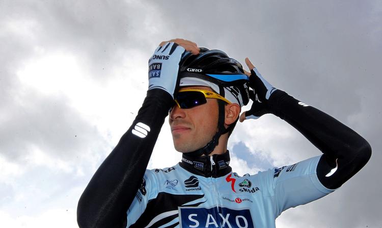 sejr. Alberto Contador gør sig klar til første etape i Vuelta a Murcia, som spanieren nu fører. 