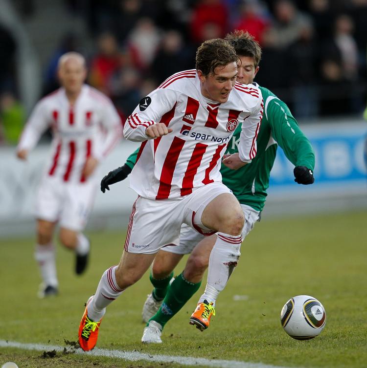 debut. Morten 'Duncan' Rasmussen fik en god debut for AaB mod Silkeborg. 