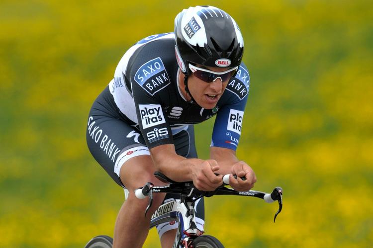 Håb. Der skal være flere heste at spille på, og Riis satser på, at Australian Richie Porte er en af de hurtige i stalden. Her er han ved et løb i Schweiz i april sidste år. 