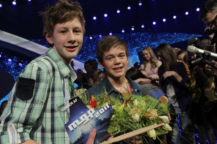 Vindere. Drengene i Chestnut Avenue løb med sejren i i MGP. 