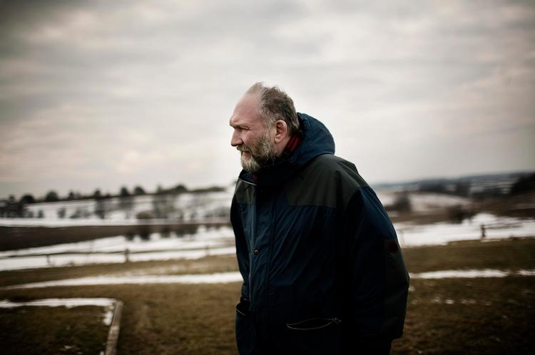 Missionen. Kenn André Stilling (øverst th.) har fået ideen til et fredsmonument på Dybbøl. 