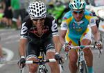 frontfigur. Carlos Sastre (tv.) forlader Cervélo Test Team efter denne sæson. Arkivfoto. 