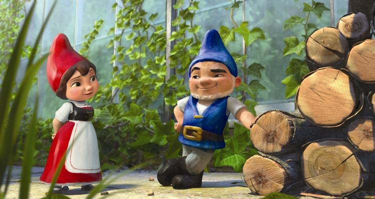 Småt. 'Gnomeo &amp; Julie' er en ny version af Shakespeares klassiske drama. 