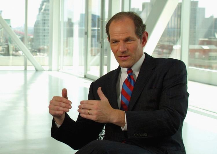 Dokumentar. Eliot Spitzer, tidligere guvernør i delstaten New York, blev i 2008 tvunget til at træde tilbage fra posten, efter at han var blevet afsløret som kunde hos en prostitutionsring. Han er med i Inside Job. 