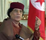 Moammar Gaddafi i Tunesien