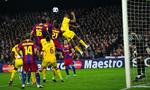 selvmål. FC Barcelonas Sergio Busquets header bolden i eget net, hvilket var den eneste gang i kampen, bolden havde retning mod hjemmeholdets mål. Arsenal havde heller ingen skudforsøg forbi mål. 