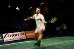ude. Joachim Persson fik ikke den tilbagekomst til badminton, som han havde håbet på efter en operation i det ene knæ. 