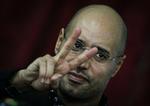 Sejrsikker. Gaddafis søn Saif al-Islam siger at regeringen snart genindtager Benghazi. 