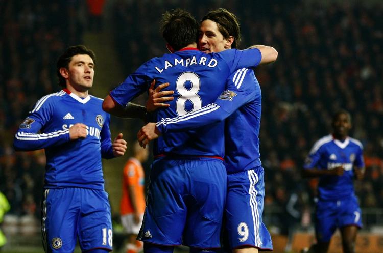 sammenhold. Trods de manglende mål mener Fernando Torres, at han er kommet til en bedre klub efter skiftet fra Liverpool. 