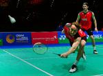 vindere. Mathias Boe (tv.) samler op med Carsten Mogensen som aktiv tilskuer. 