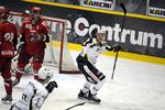 1-4. Herning er foran med tre og endte med at vinde 5-1 på udebane over Rødovre. 