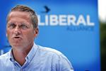 Skatteletter. Anders Samuelsen præsenterede tidligere i dag Liberal Alliances plan for at sænke skatten med 70 milliarder kroner. 