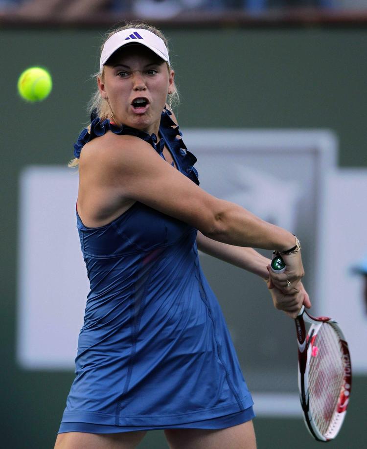 Comeback. Caroline Wozniacki tabte første sæt 2-6 til russeren Alisa Kleybanova, men vendte så stærkt tilbage i 4. runde af Indian Wells-turneringen. 