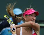 Klar. Victoria Azarenka gjorde det af med polakken Agnieszka Radwanska i sin 1/8-finale. Hviderusseren vandt 4-6, 6-3, 7-6. 