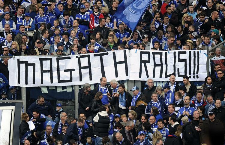 Raus. Schalke skal efter fyringen af Felix Magath finde en ny træner. 