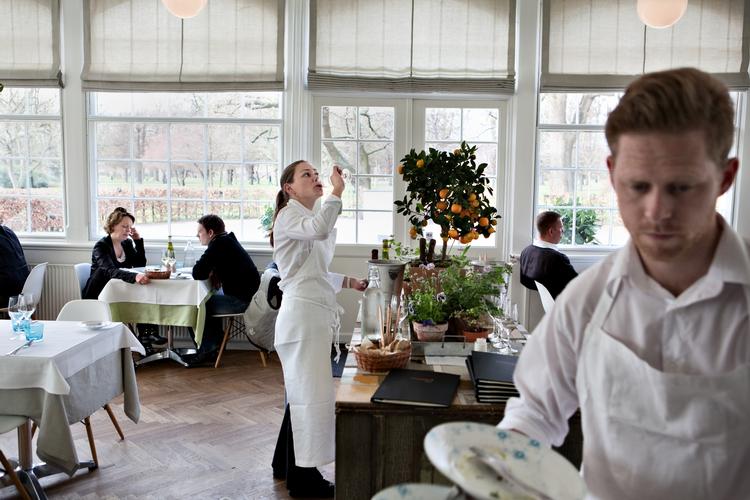 Flot. Orangeriet i Kongens Have er en af de seks nye danske restauranter, der er med i michelin-guidens Bib Gourmand-kategori. 