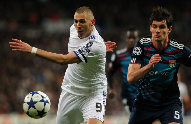 hævn. Karim Benzema scorede for Real Madrid mod den klub, han tidligere spillede for. Og Real Madrid fik revanche for tidligere franske ydmygelser. 