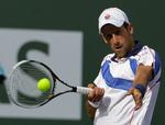 ubesejret. Novak Djokovic vandt uden problemer over sin serbiske landsmand Viktor Troicki i Indian Wells. 