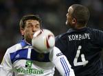 overraskelse. Dynamo Kiev imponerede i første opgør mod Manchester City, hvor de dyre drenge fra Manchester blev sendt hjem fra Ukraine med et 2-0-nederlag. 