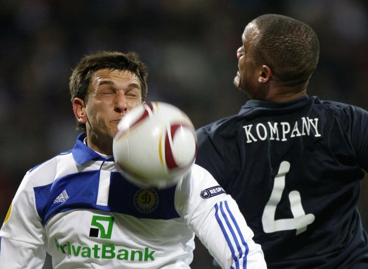 overraskelse. Dynamo Kiev imponerede i første opgør mod Manchester City, hvor de dyre drenge fra Manchester blev sendt hjem fra Ukraine med et 2-0-nederlag. 
