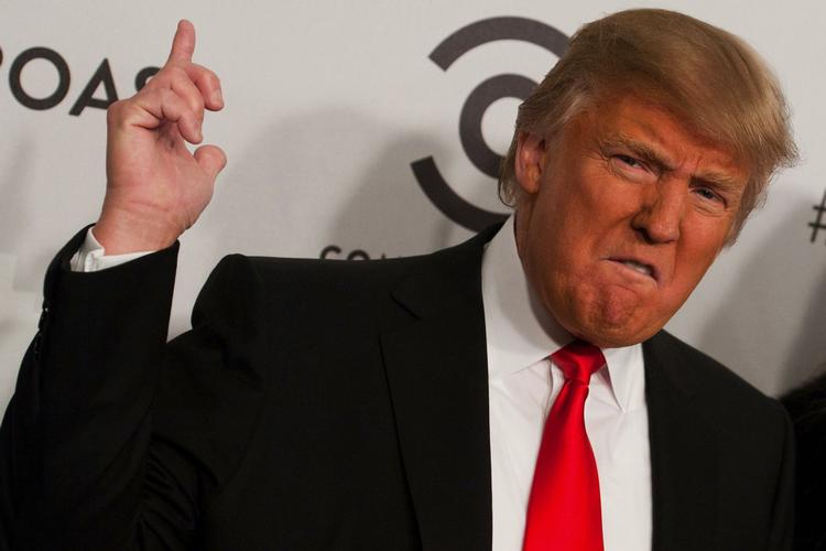Tvivl. Donald Trump er ikke sikker på, om Barack Obama må være præsident. 
