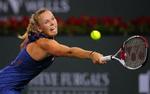 Vinder. Kun få gange var Caroline Wozniacki for alvor presset mod Sjarapova. 