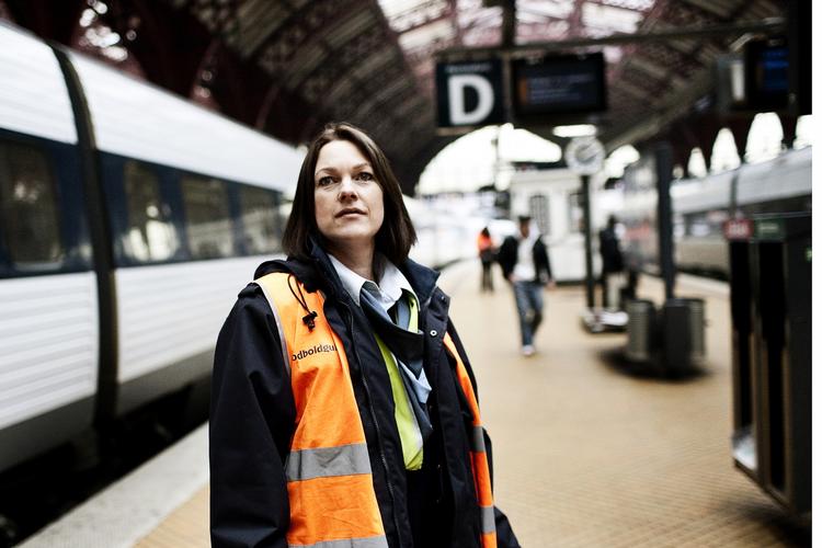 Ildsjæl. Malene Friis fra DSB’s Fodboldgruppe bruger bl.a. Facebook til at kommunikere med fodboldtilhængerne. 