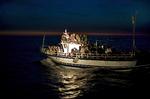 Lampedusa. Alene natten til 7. marts ankom mere end 1.000 flygtninge fra primært Tunesien til den  lille italienske ø Lampedusa, som ligger  i Middelhavet ud for Tunesien. Nu frygter Europa en tilsvarende flygtningestrøm  fra Libyen. Foto: Antonello Nusca, AP 