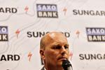 Pressemøde med Bjarne Riis