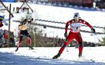 Sejrsmaskine. Marit Bjørgen har vundet fire World Cup-løb på bare en uge. 