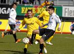 Olsen-emner? De to ekslandsholdsspillere Martin Retov (tv) og Mikkel Beckmann krydsede klinger i Horsens. 