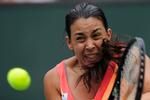 Taber. Marion Bartoli var mør efter nederlaget. 