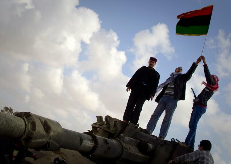 SEJRSSIKRE. Libyens oprørere tror på, at de med Vestens støtte kan vinde over Moamar Gaddafi. 