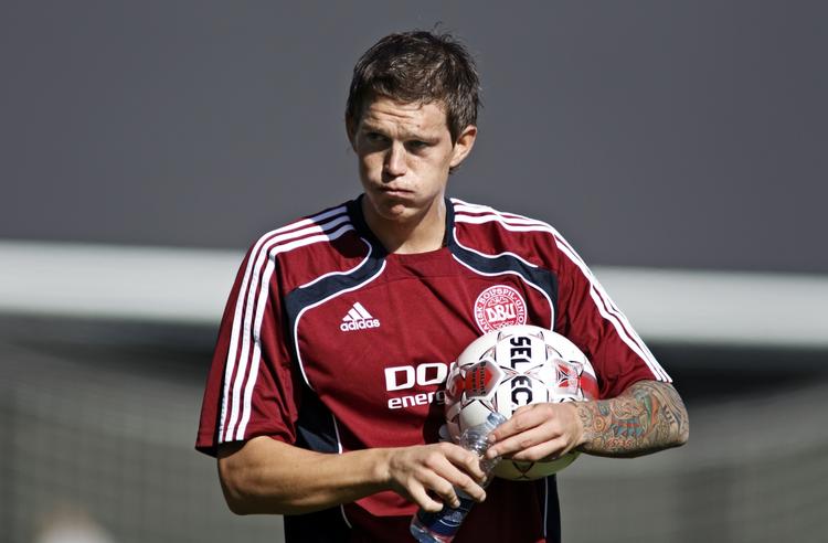 Optimisme. Daniel Agger er fortrøstningsfuld inden kampen i Oslo. Her er han til træning inden landskamp mod Island. 