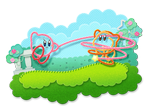 'Kirby's Epic Yarn' er det flotteste spil nogensinde til den ellers grafisk svage Wii-konsol. Men trods den originale tekstur er spillet 'bare' et ret traditionelt platformspil. 