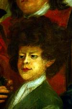 vild. Udsnit af det samtidige maleri 'Peter The Wild Boy'. Maleri: William Kent 