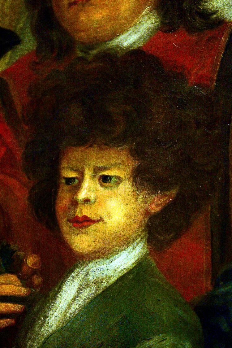 vild. Udsnit af det samtidige maleri 'Peter The Wild Boy'. Maleri: William Kent 